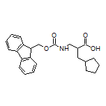 3-(Fmoc-amino)-2-(cyclopentylmethyl)propanoic Acid