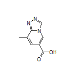 8-Methyl-[1,2,4]triazolo[4,3-a]pyridine-6-carboxylic Acid