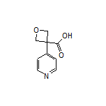 3-(Pyridin-4-yl)oxetane-3-carboxylic Acid
