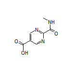 2-(Methylcarbamoyl)pyrimidine-5-carboxylic Acid