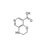 3,4-Dihydro-2H-pyrido[4,3-b][1,4]oxazine-8-carboxylic Acid