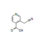 3-(Cyanomethyl)isonicotinic Acid