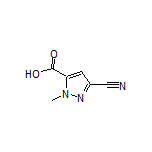 3-Cyano-1-methyl-1H-pyrazole-5-carboxylic Acid
