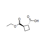 (1R,2R)-2-(Ethoxycarbonyl)cyclobutanecarboxylic Acid