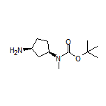 (1R,3S)-N1-Boc-N1-methylcyclopentane-1,3-diamine