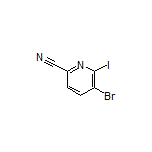 5-Bromo-6-iodopyridine-2-carbonitrile