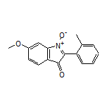 6-Methoxy-3-oxo-2-(o-tolyl)-3H-indole 1-Oxide