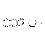 2-(4-Chlorophenyl)-1H-benzo[f]indole
