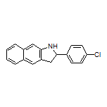 2-(4-Chlorophenyl)-2,3-dihydro-1H-benzo[f]indole