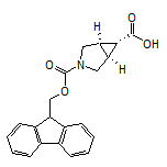(1R,5S,6r)-rel-3-Fmoc-3-azabicyclo[3.1.0]hexane-6-carboxylic Acid
