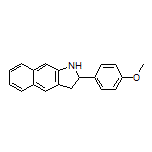 2-(4-Methoxyphenyl)-2,3-dihydro-1H-benzo[f]indole