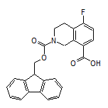 2-Fmoc-5-fluoro-1,2,3,4-tetrahydroisoquinoline-8-carboxylic Acid
