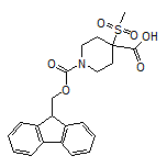 1-Fmoc-4-(methylsulfonyl)piperidine-4-carboxylic Acid