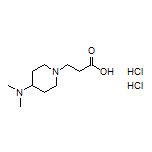3-[4-(Dimethylamino)piperidin-1-yl]propanoic Acid Dihydrochloride