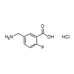 5-(Aminomethyl)-2-fluorobenzoic Acid Hydrochloride