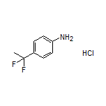 4-(1,1-Difluoroethyl)aniline Hydrochloride