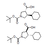 (3R,4R)-rel-1-Boc-4-cyclohexylpyrrolidine-3-carboxylic Acid