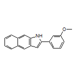 2-(3-Methoxyphenyl)-1H-benzo[f]indole