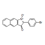 2-(4-Bromophenyl)-3-oxo-3H-benzo[f]indole 1-Oxide