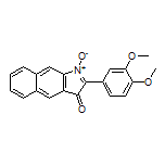 2-(3,4-Dimethoxyphenyl)-3-oxo-3H-benzo[f]indole 1-Oxide