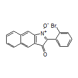 2-(2-Bromophenyl)-3-oxo-3H-benzo[f]indole 1-Oxide