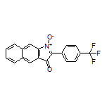 3-Oxo-2-[4-(trifluoromethyl)phenyl]-3H-benzo[f]indole 1-Oxide