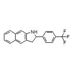 2-[4-(Trifluoromethyl)phenyl]-2,3-dihydro-1H-benzo[f]indole