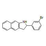 2-(3-Bromophenyl)-2,3-dihydro-1H-benzo[f]indole