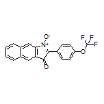 3-Oxo-2-[4-(trifluoromethoxy)phenyl]-3H-benzo[f]indole 1-Oxide