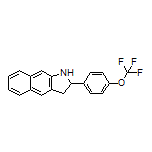 2-[4-(Trifluoromethoxy)phenyl]-2,3-dihydro-1H-benzo[f]indole