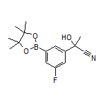 3-(1-Cyano-1-hydroxyethyl)-5-fluorophenylboronic Acid Pinacol Ester