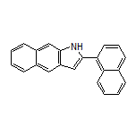 2-(Naphthalen-1-yl)-1H-benzo[f]indole