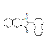 2-(Naphthalen-1-yl)-3-oxo-3H-benzo[f]indole 1-Oxide