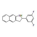 2-(3,5-Difluorophenyl)-2,3-dihydro-1H-benzo[f]indole