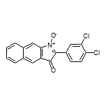 2-(3,4-Dichlorophenyl)-3-oxo-3H-benzo[f]indole 1-Oxide