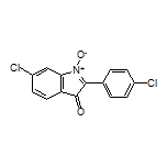 6-Chloro-2-(4-chlorophenyl)-3-oxo-3H-indole 1-Oxide
