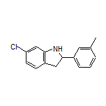6-Chloro-2-(m-tolyl)indoline