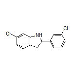 6-Chloro-2-(3-chlorophenyl)indoline