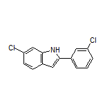 6-Chloro-2-(3-chlorophenyl)-1H-indole