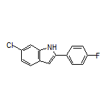 6-Chloro-2-(4-fluorophenyl)-1H-indole