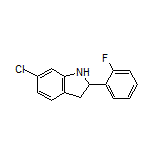6-Chloro-2-(2-fluorophenyl)indoline
