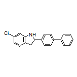 2-(4-Biphenylyl)-6-chloroindoline