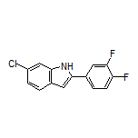 6-Chloro-2-(3,4-difluorophenyl)-1H-indole