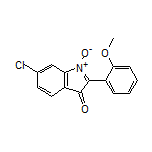 6-Chloro-2-(2-methoxyphenyl)-3-oxo-3H-indole 1-Oxide
