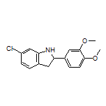 6-Chloro-2-(3,4-dimethoxyphenyl)indoline
