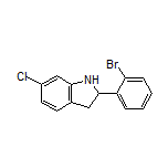 2-(2-Bromophenyl)-6-chloroindoline