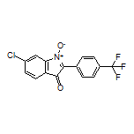 6-Chloro-3-oxo-2-[4-(trifluoromethyl)phenyl]-3H-indole 1-Oxide