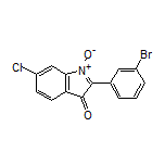 2-(3-Bromophenyl)-6-chloro-3-oxo-3H-indole 1-Oxide