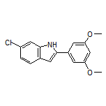 6-Chloro-2-(3,5-dimethoxyphenyl)-1H-indole