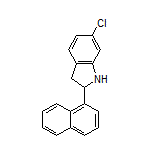6-Chloro-2-(naphthalen-1-yl)indoline